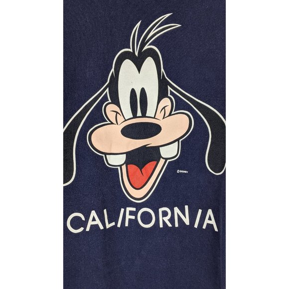 Vintage Disney Goofy California blue cotton short sleeve tshirt tee XL - Picture 5 of 5